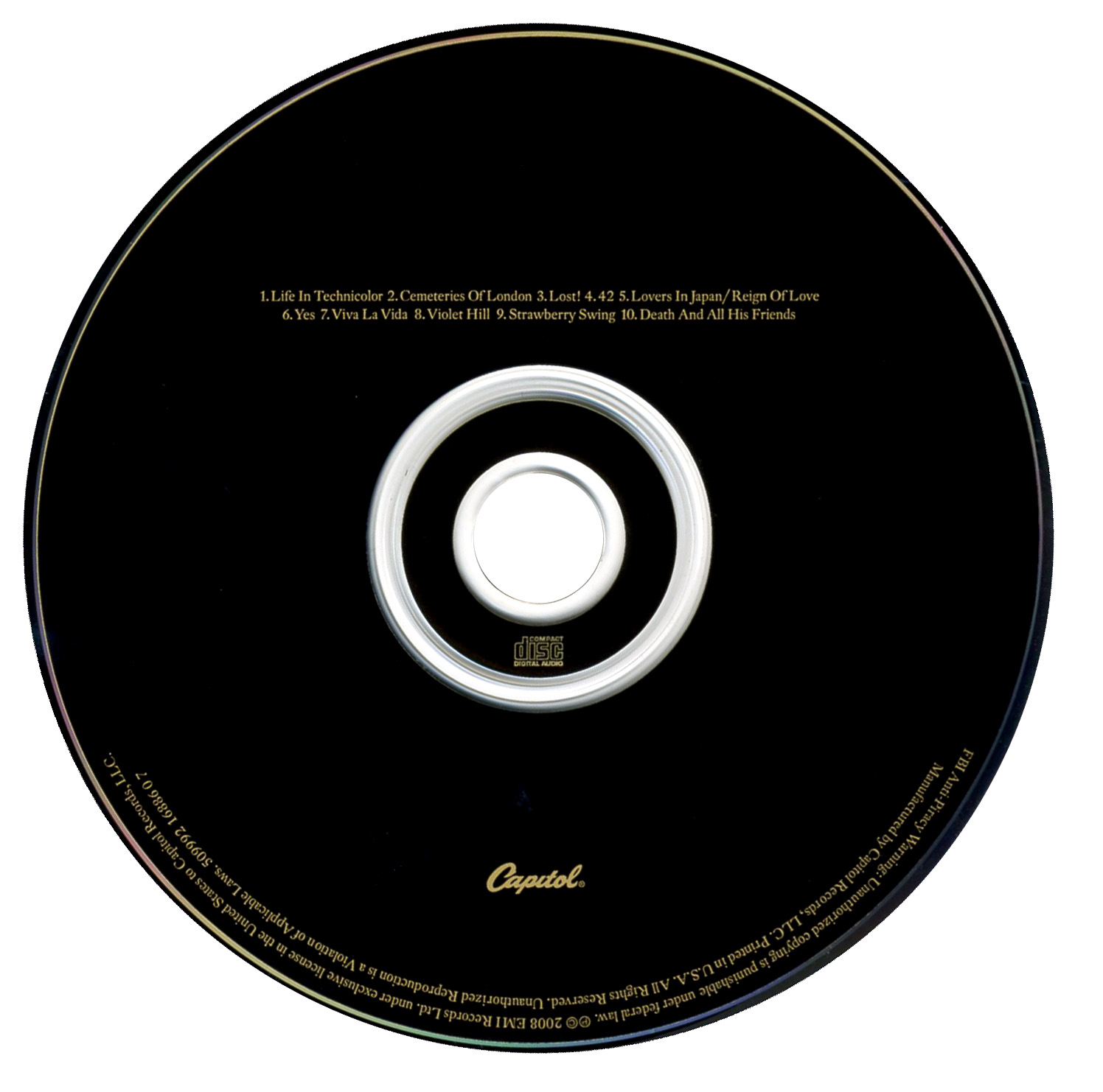 Coldplay  Viva La Vida : CD